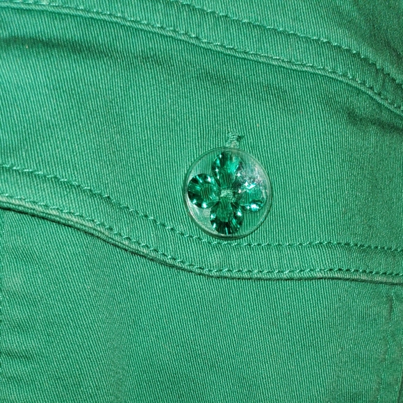 ST. PATRICK'S DAY SHIRT JACKET TOP SHAMROCKS IRISH GREEN XL from Cato - Picture 3 of 15